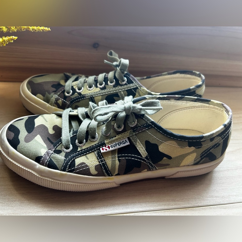 Superga Women’s Camo Sneakers